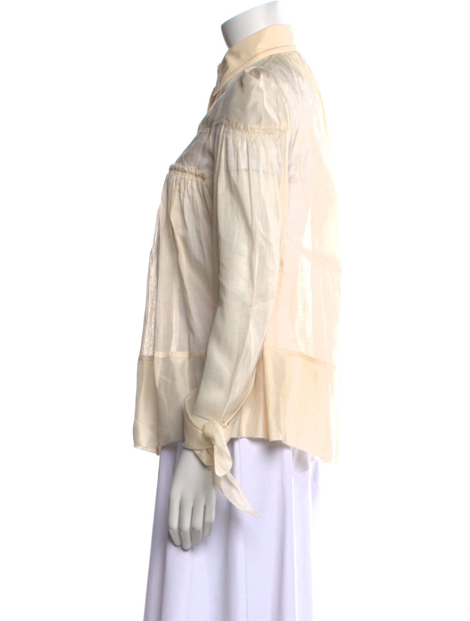 Gianfranco Ferre Vintage Late 2000's - Early 2010's Button-Up Top