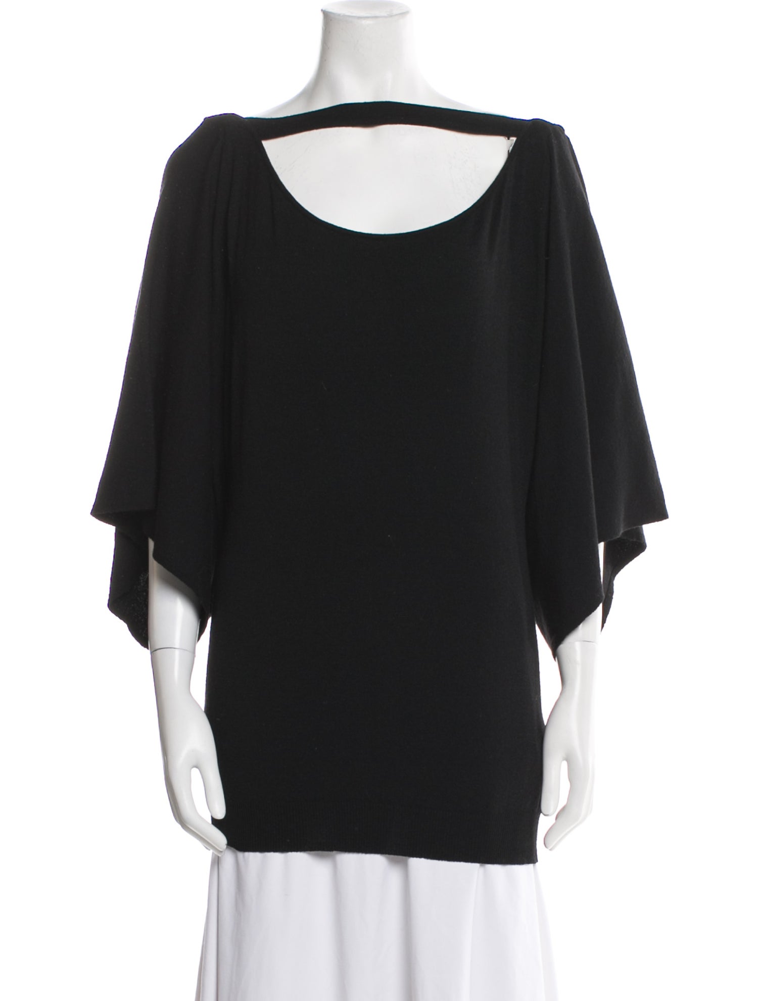 Gianfranco Ferre Merino Wool Bateau Neckline Sweater