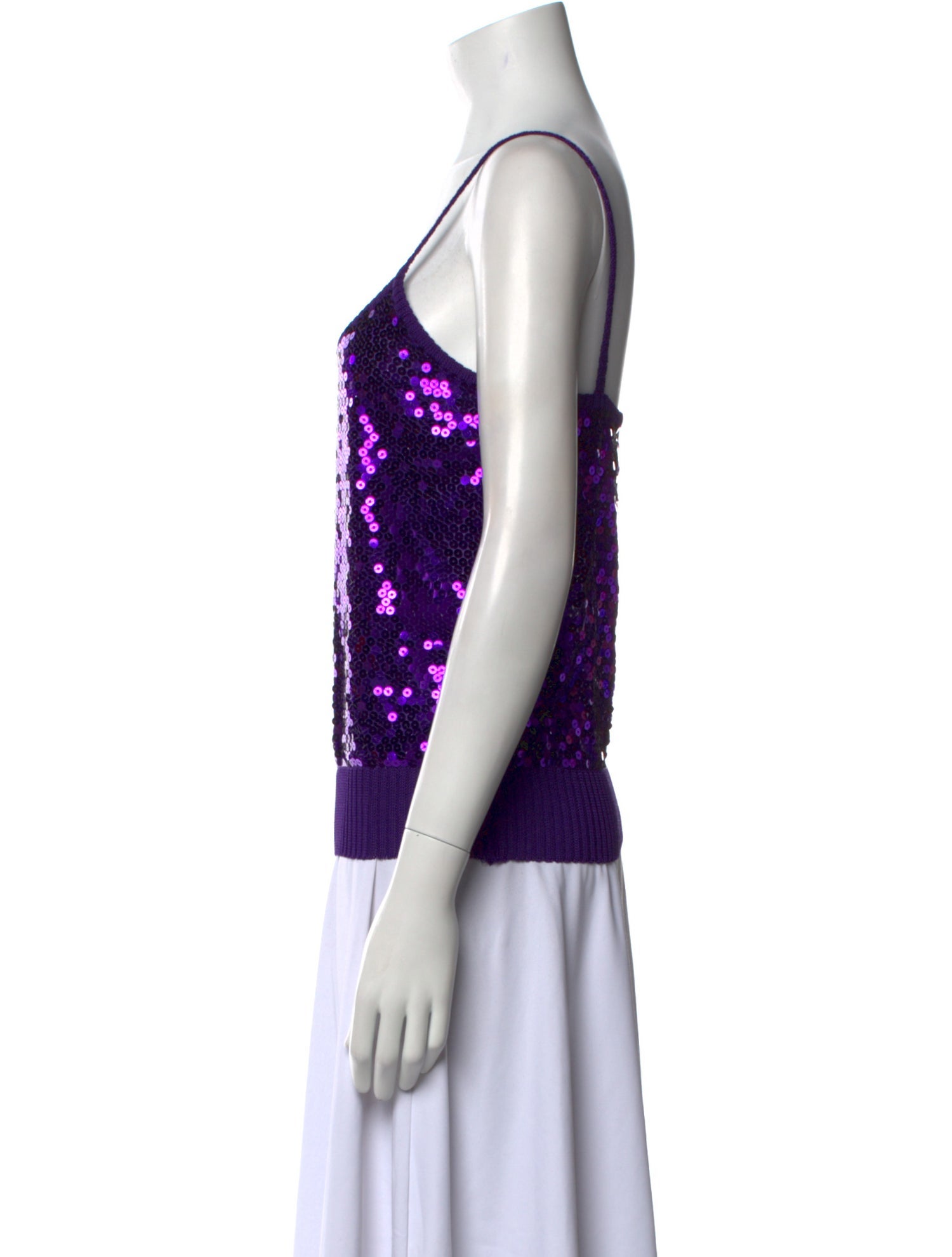 Gianfranco Ferre Patterned Scoop Neck Top