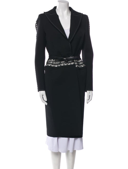 Gianfranco Ferre 2000's Virgin Wool Trench Coat