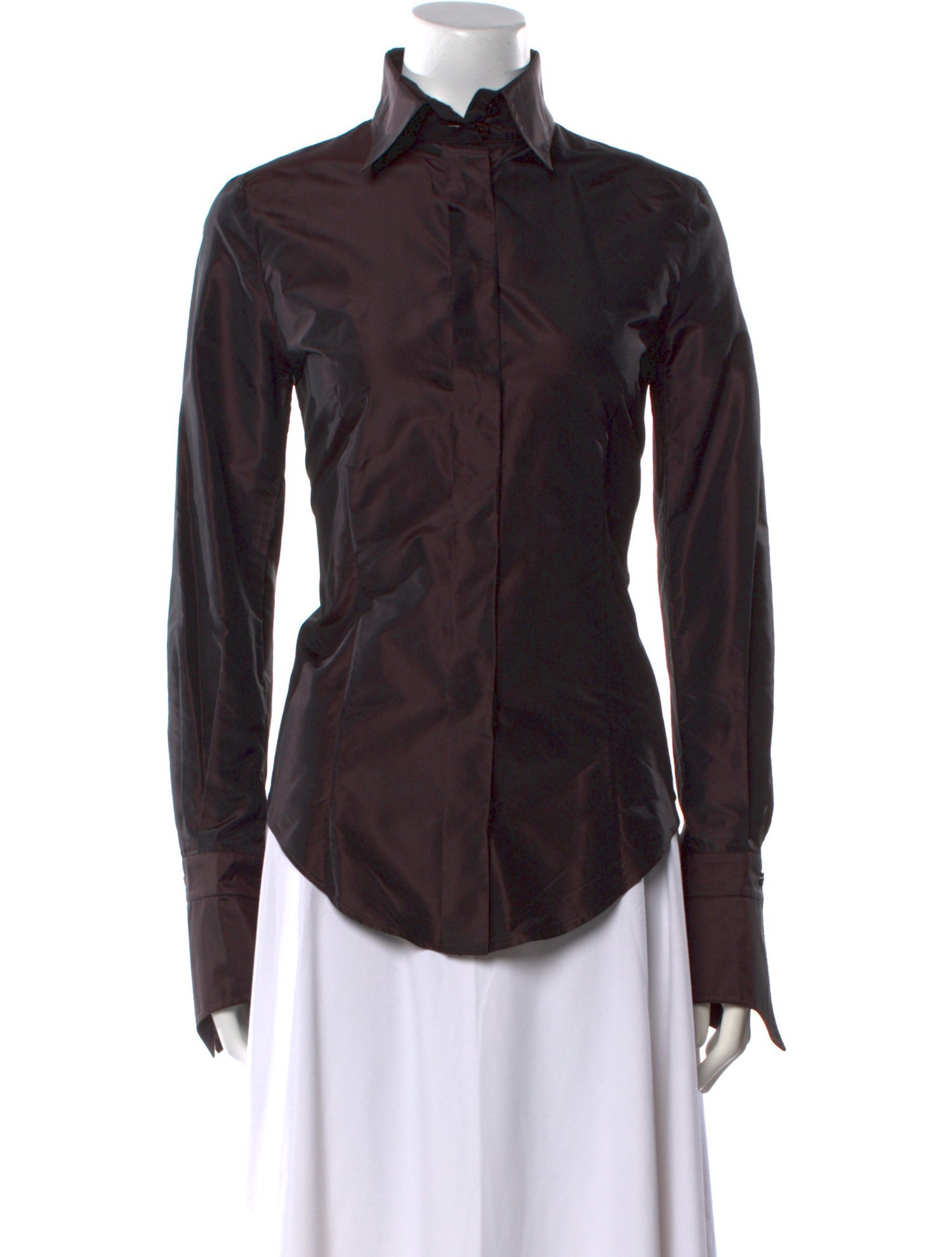 Gianfranco Ferre Vintage Late 2000's - Early 2010's Button-Up Top