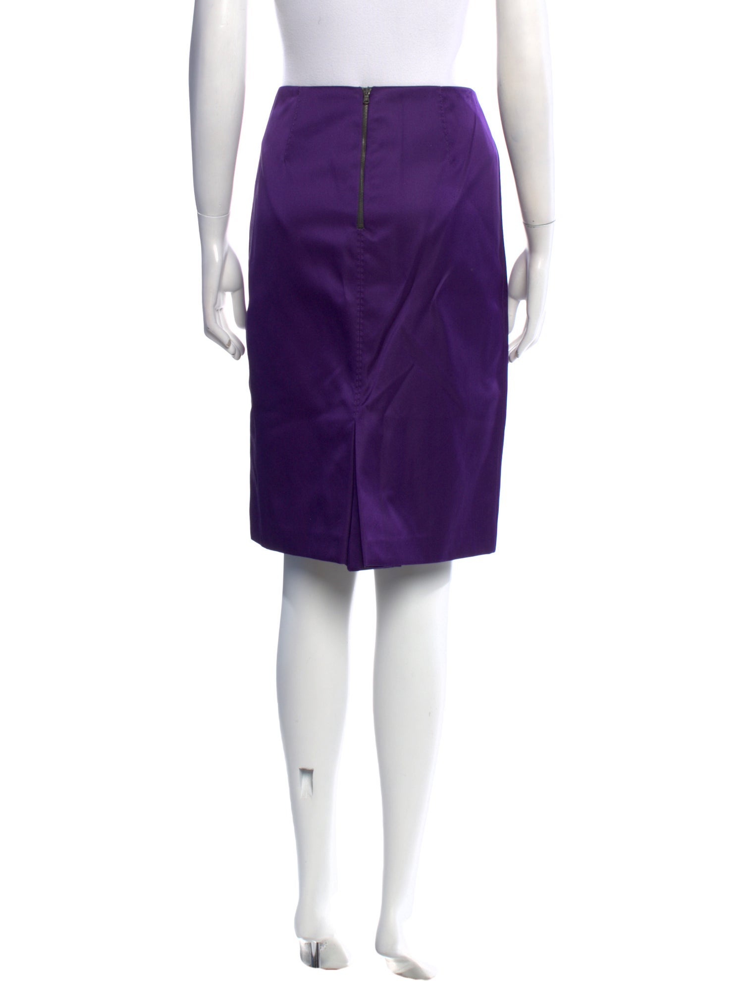 Gianfranco Ferre Virgin Wool Knee-Length Skirt
