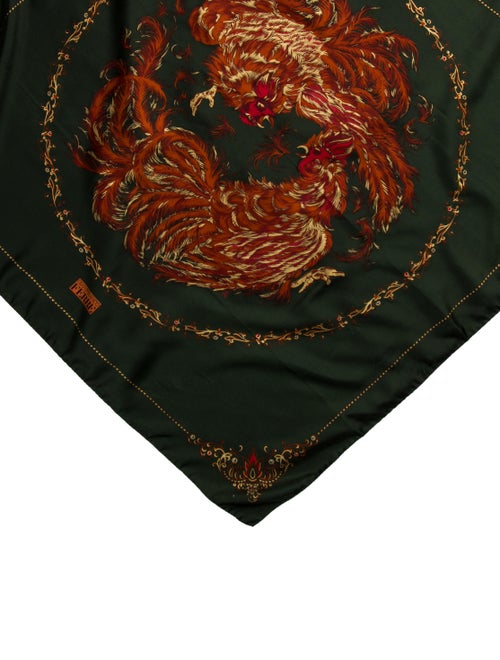 Gianfranco Ferre Silk Printed Scarf