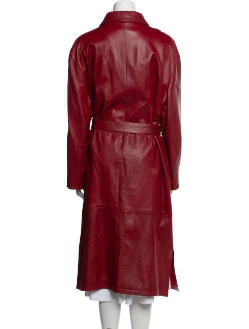 Gianfranco Ferre Leather Trench Coat