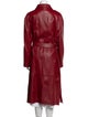 Gianfranco Ferre Leather Trench Coat