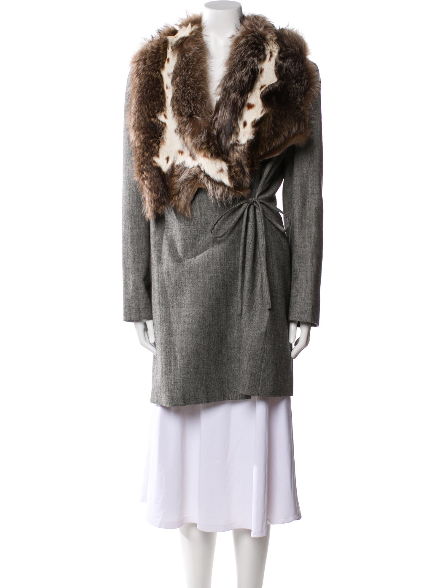 Gianfranco Ferre Vintage 1980's Fur Coat