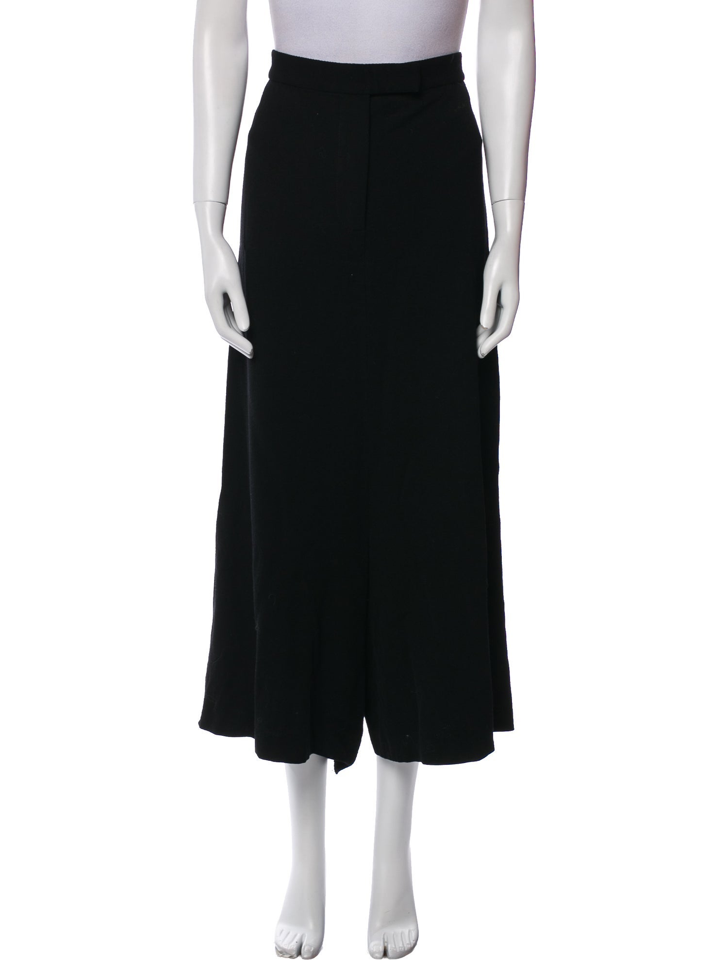 Gianfranco Ferre Virgin Wool Wide Leg Pants