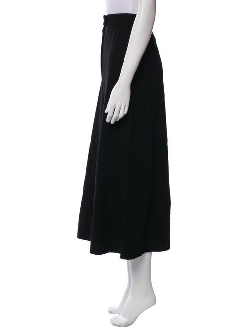 Gianfranco Ferre Virgin Wool Wide Leg Pants