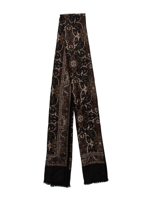 Gianfranco Ferre Silk Printed Scarf