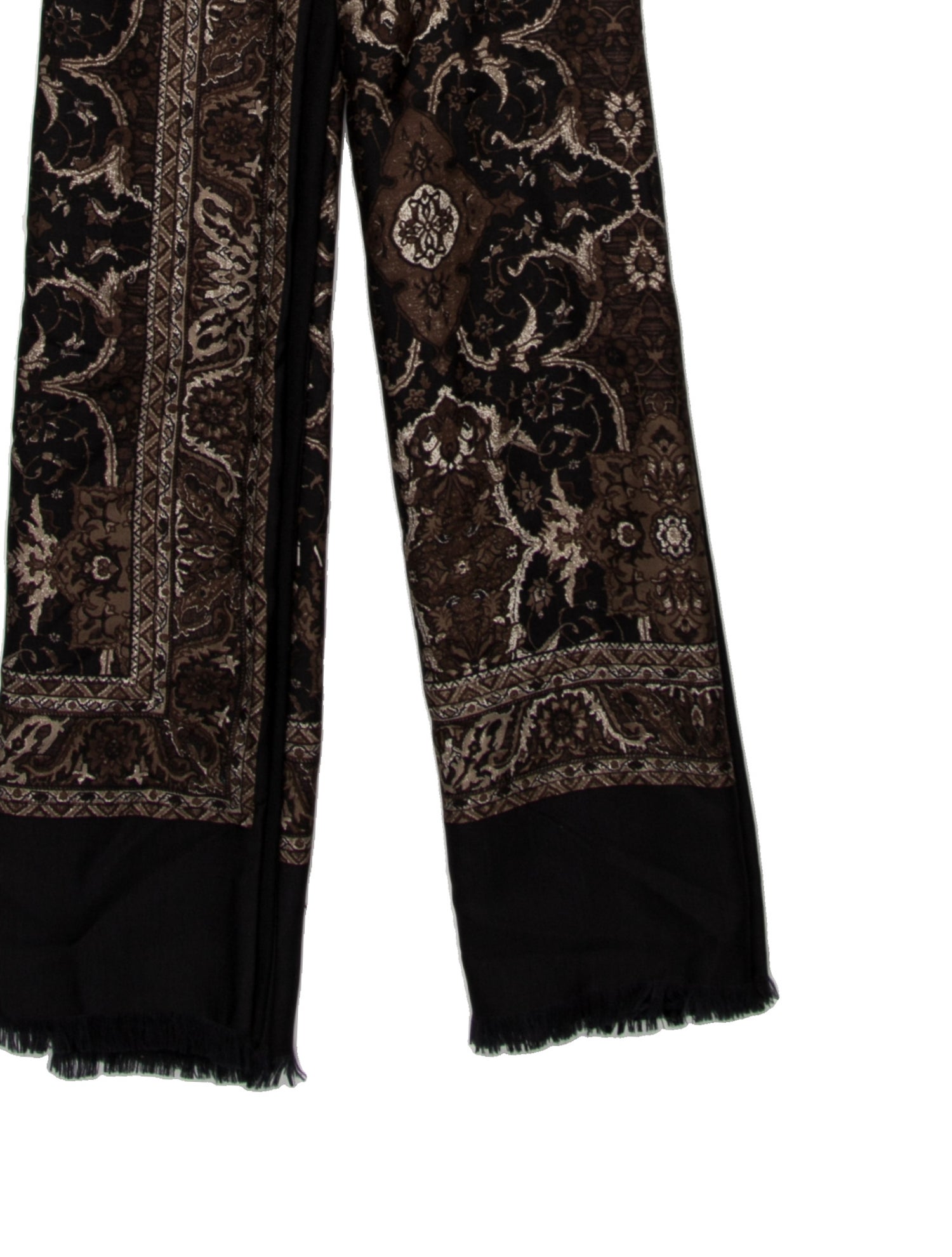 Gianfranco Ferre Silk Printed Scarf