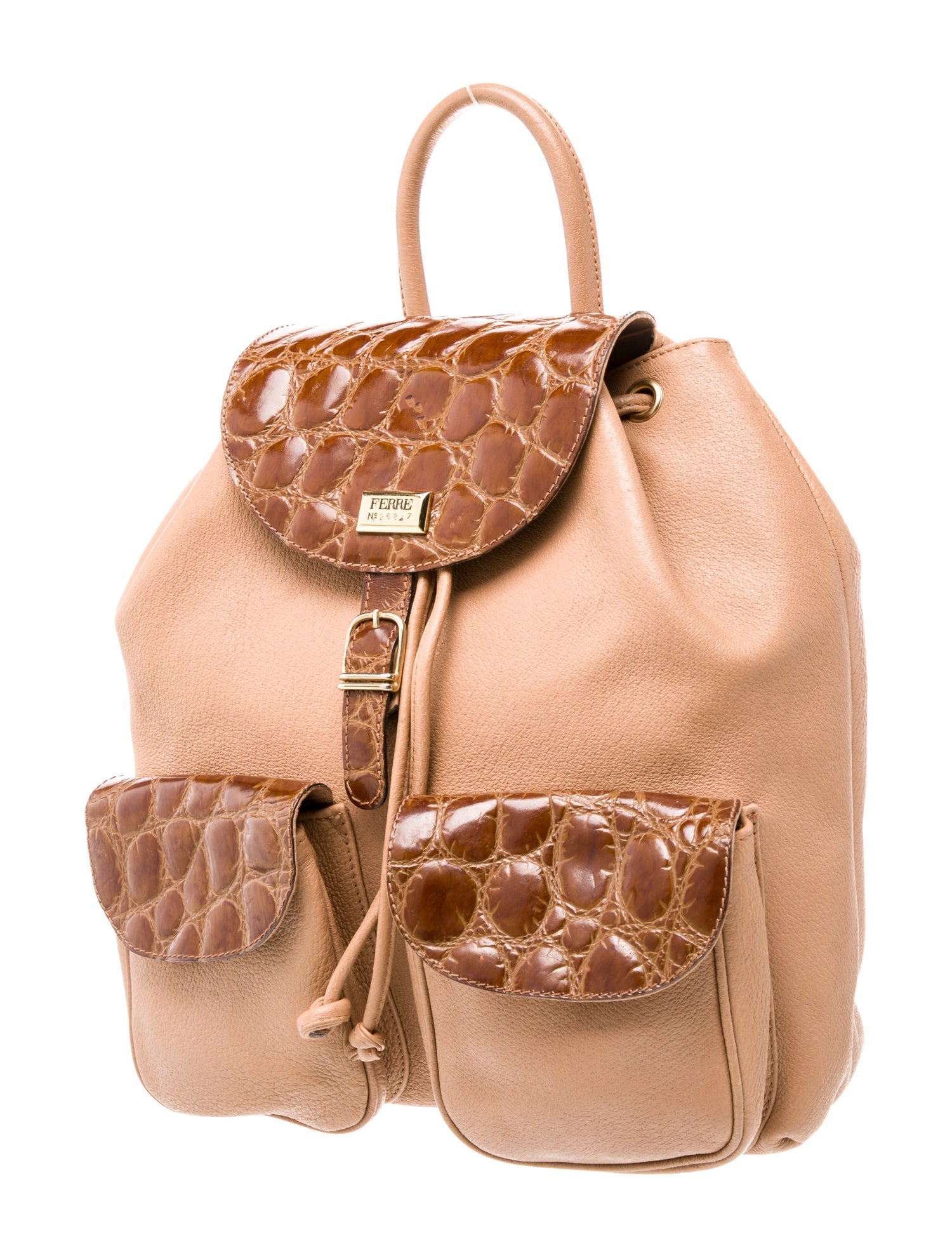 Gianfranco Ferre Leather Backpack