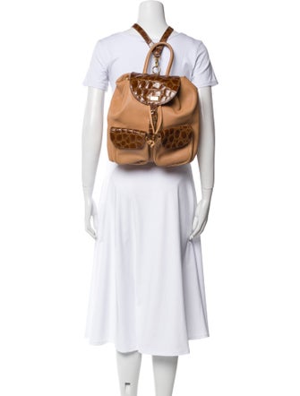 Gianfranco Ferre Leather Backpack