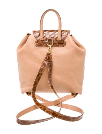 Gianfranco Ferre Leather Backpack