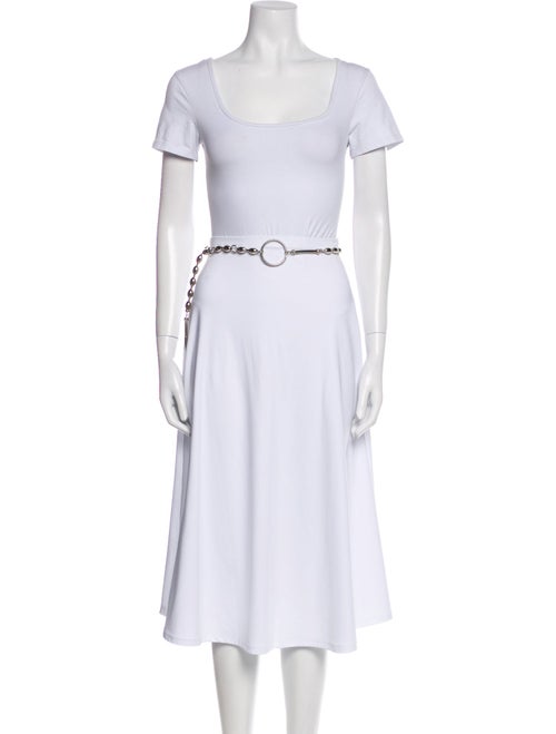 Gianfranco Ferre Skinny Metal Chain-Link Belt