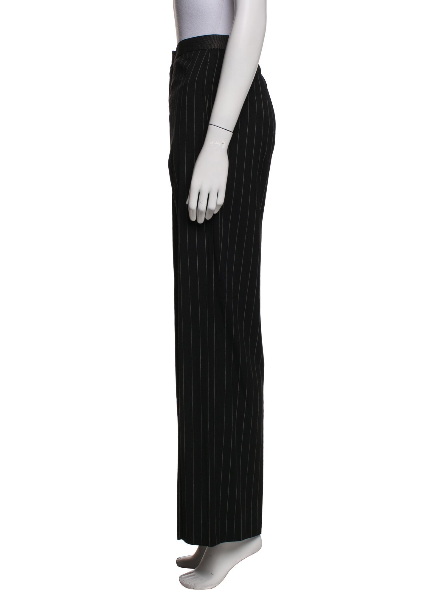 Gianfranco Ferre Striped Wide Leg Pants