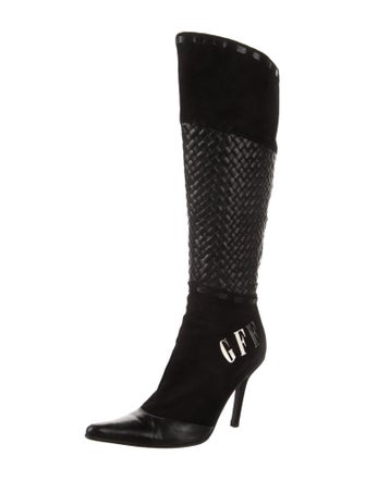 Gianfranco Ferre Suede Sock Boots