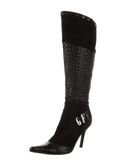 Gianfranco Ferre Suede Sock Boots