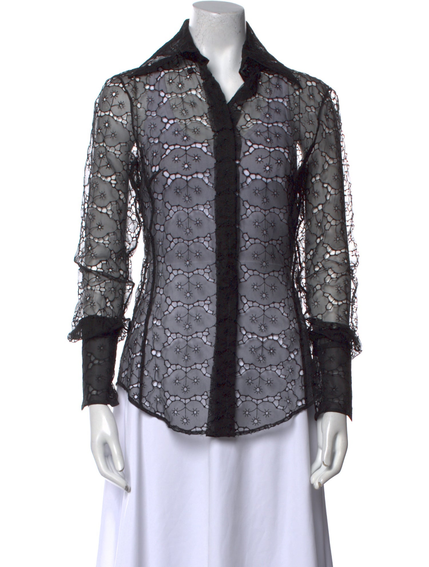 Gianfranco Ferre Vintage 2000's Button-Up Top