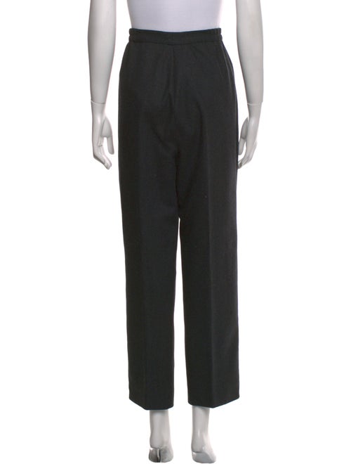 Gianfranco Ferre Virgin Wool Straight Leg Pants