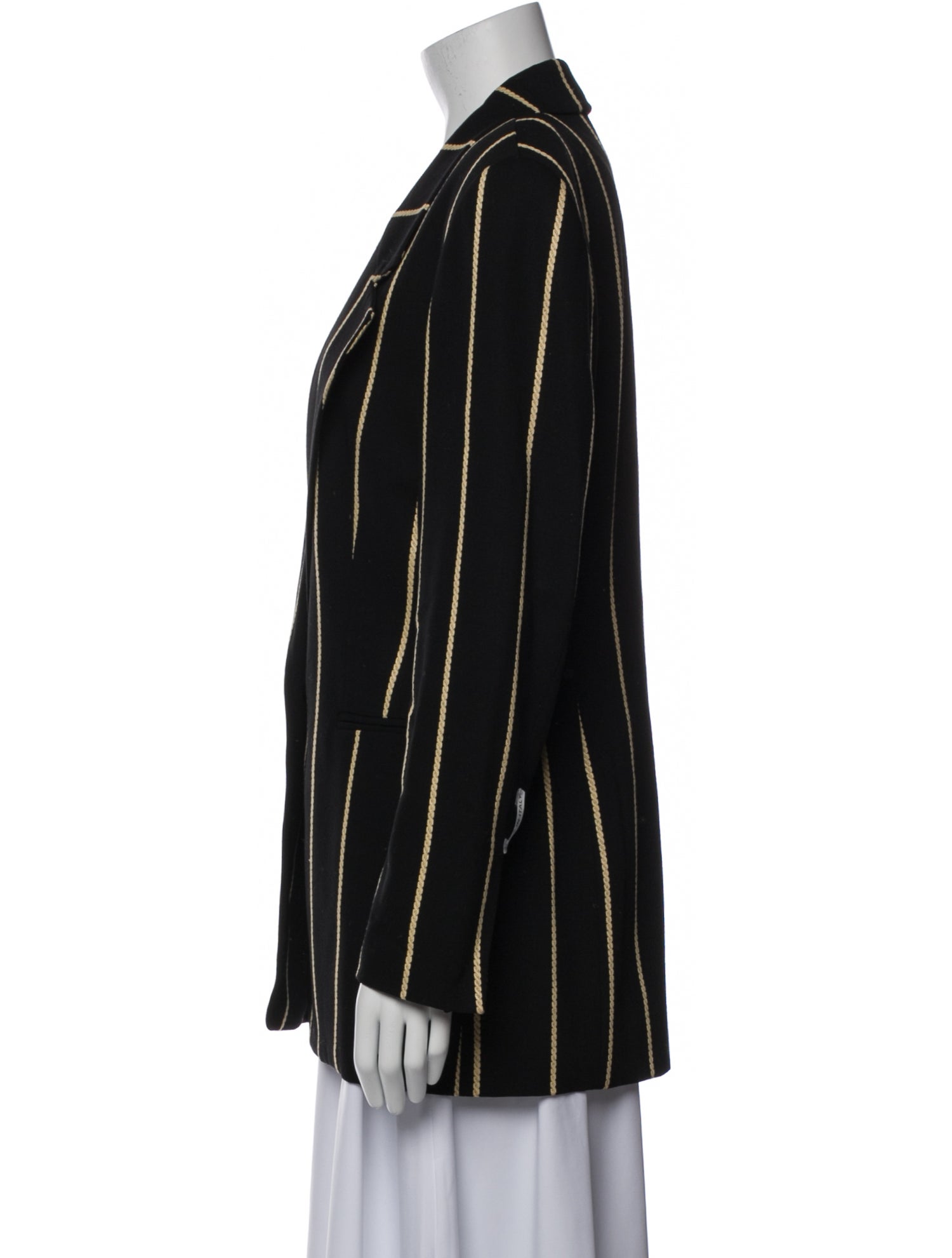 Gianfranco Ferre Wool Striped Blazer