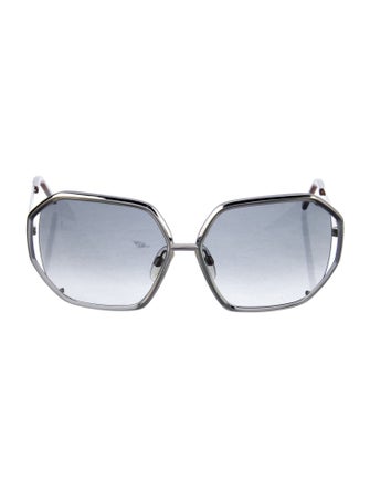 Gianfranco Ferre Oversize Gradient Sunglasses