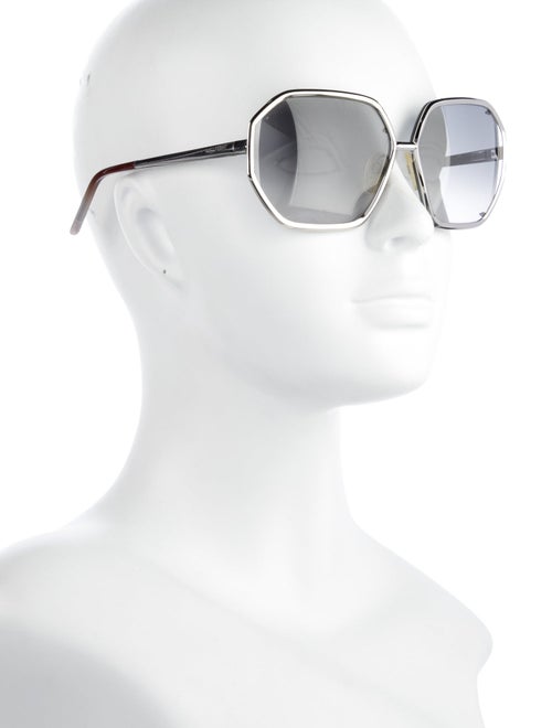 Gianfranco Ferre Oversize Gradient Sunglasses