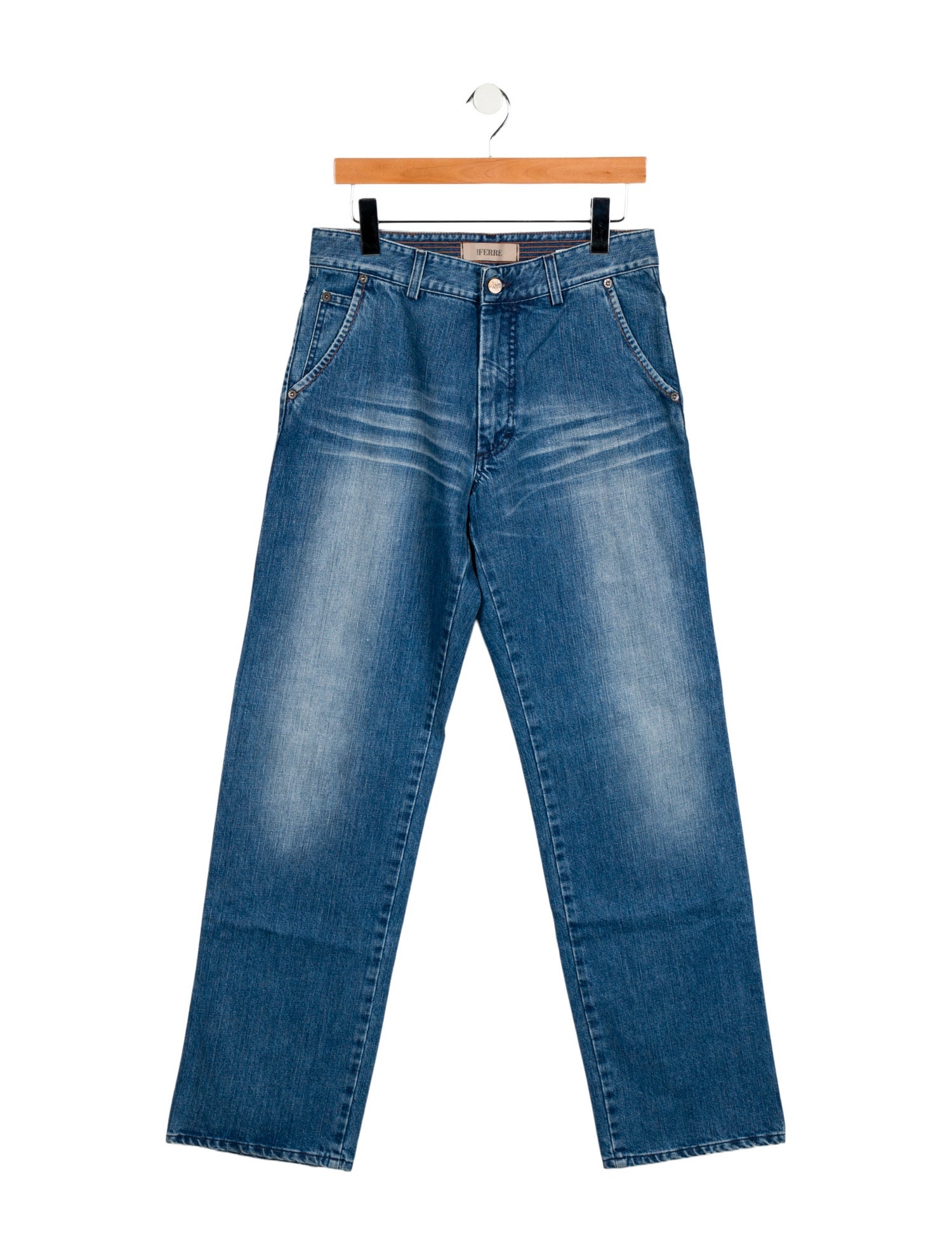 Gianfranco Ferre Vintage Straight-Leg Jeans