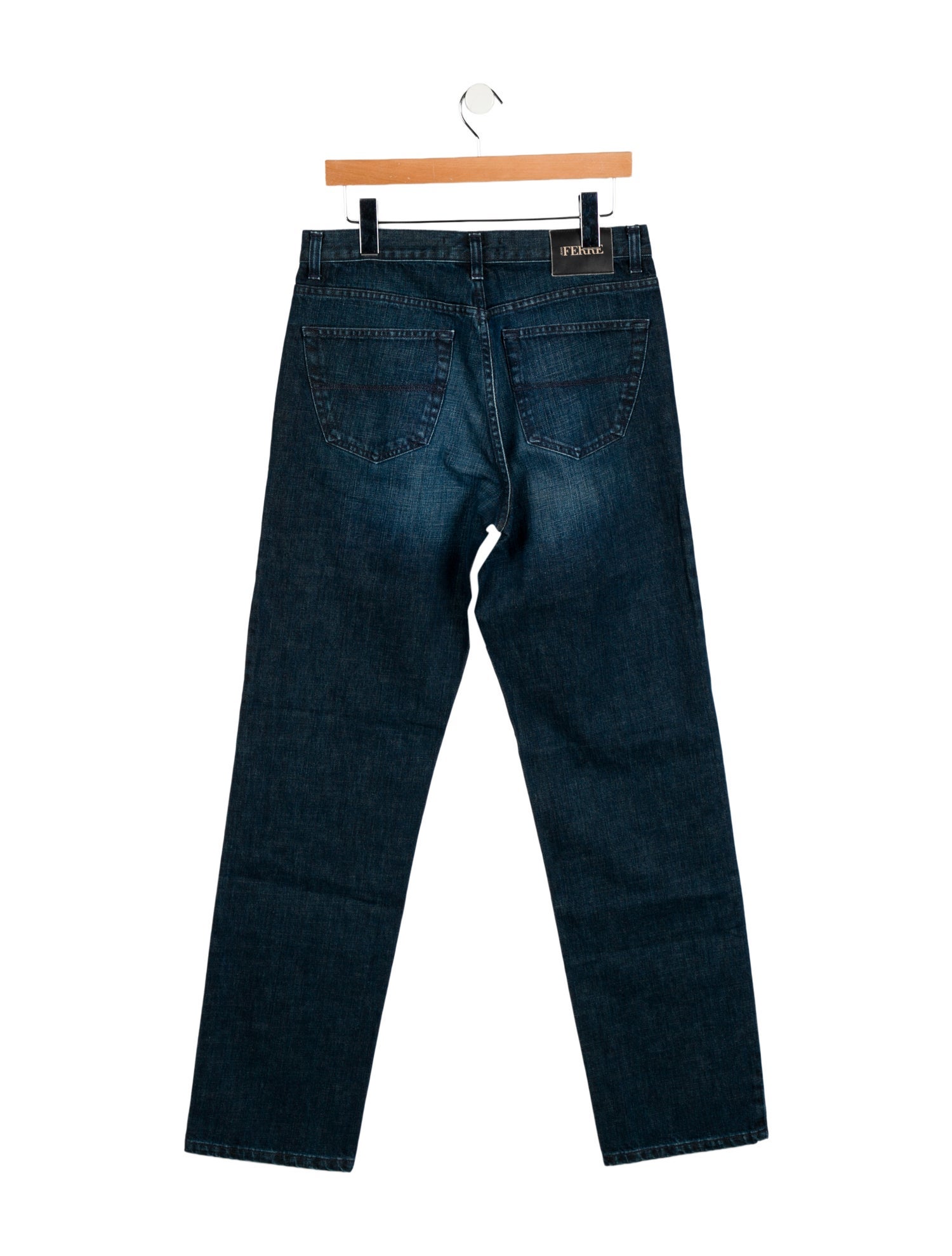 Gianfranco Ferre Vintage Straight-Leg Jeans w/ Tags