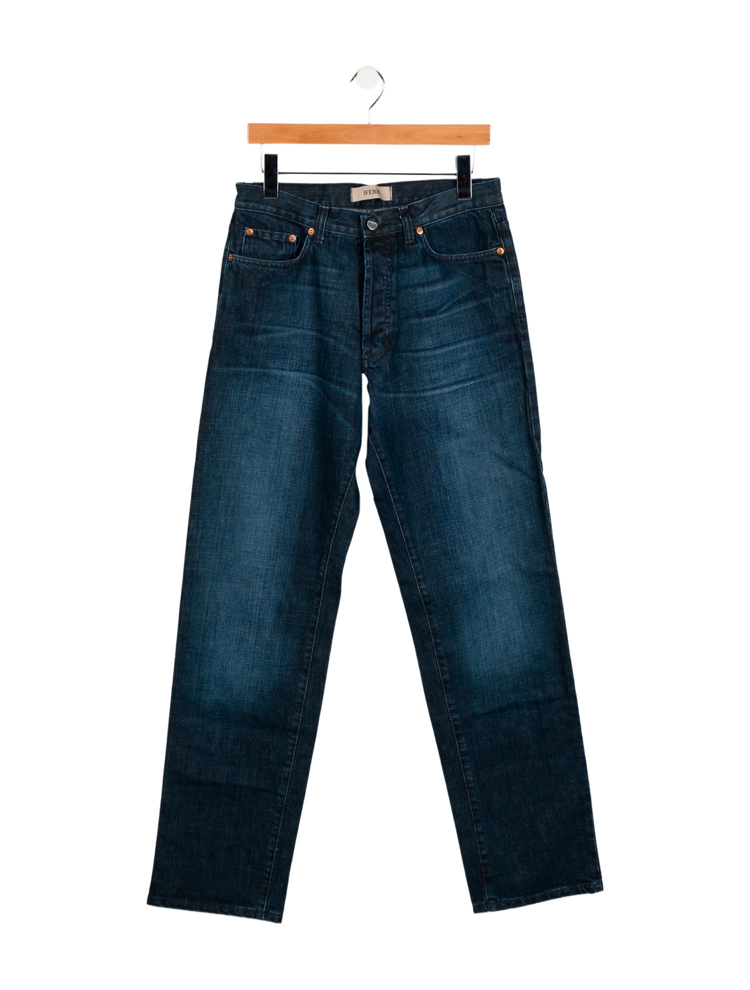 Gianfranco Ferre Vintage Straight-Leg Jeans w/ Tags