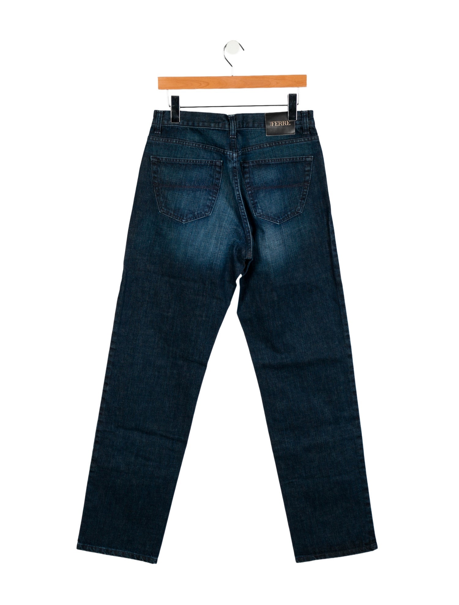 Gianfranco Ferre Vintage Straight-Leg Jeans w/ Tags