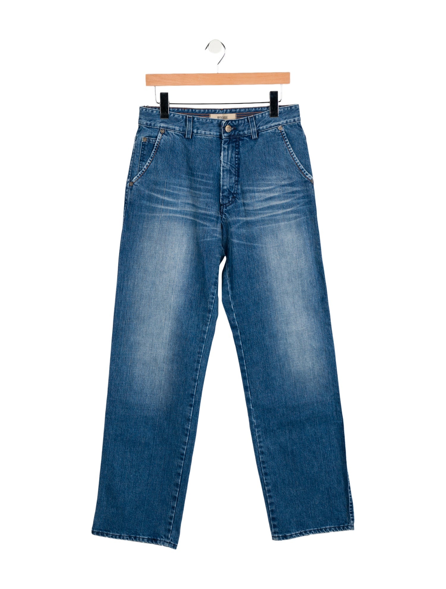 Gianfranco Ferre Vintage Straight-Leg Jeans