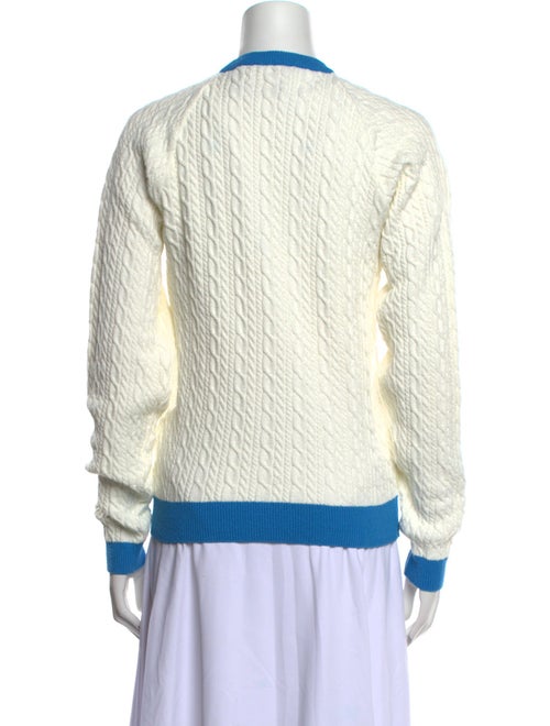 Gianfranco Ferre Striped V-Neck Sweater