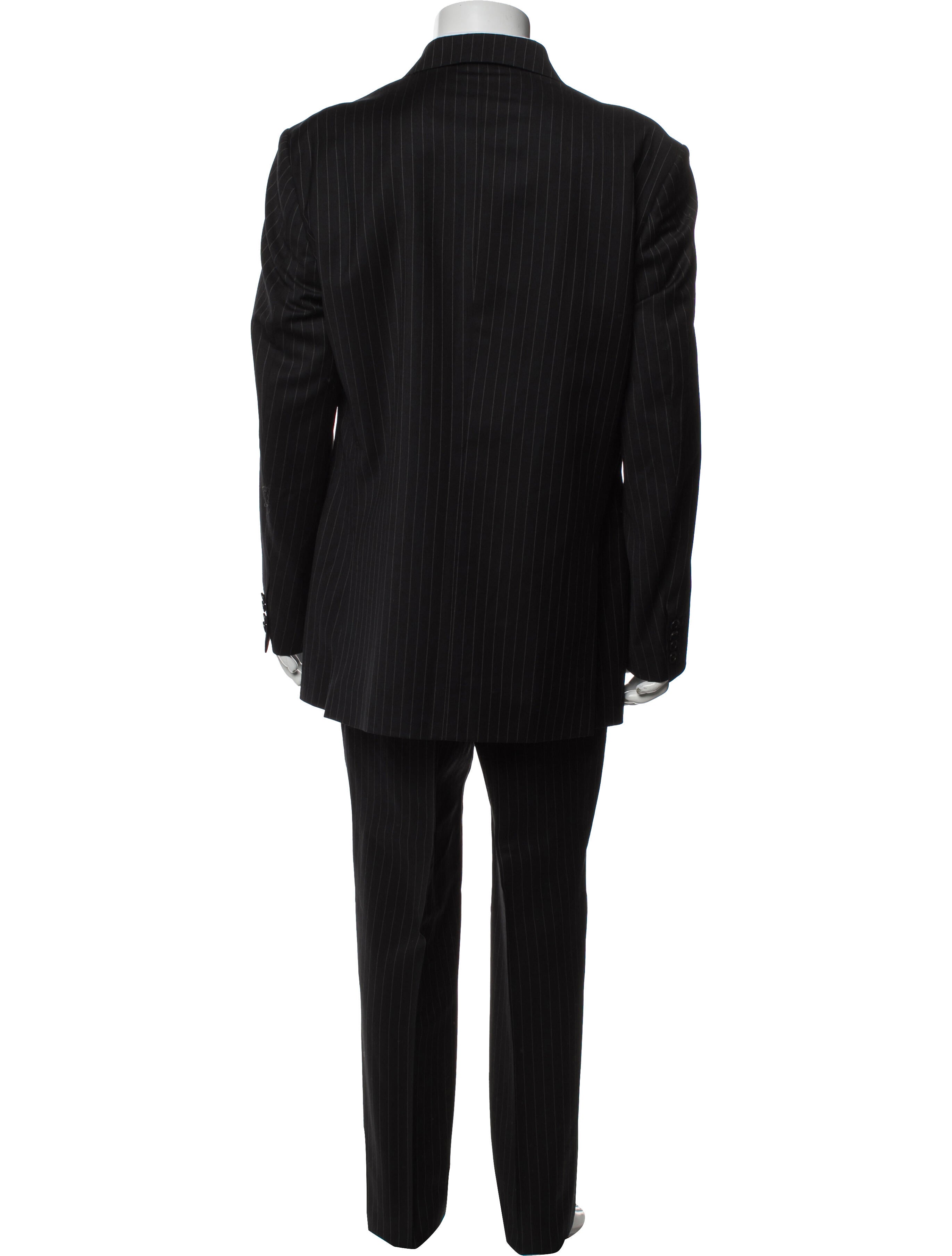 Gianfranco Ferre Wool Striped Two-Piece Suit