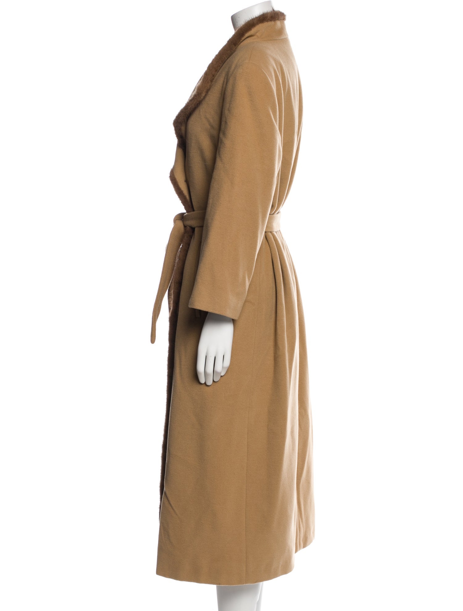 Gianfranco Ferre Vintage Late 1990's - Early 2000's Faux Fur Coat