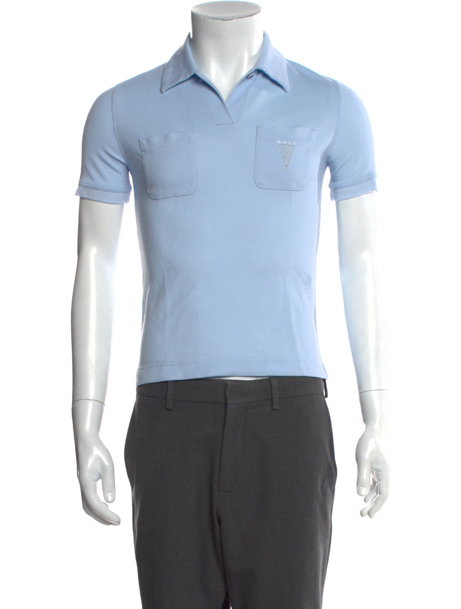 Gianfranco Ferre Crew Neck Short Sleeve Polo Shirt