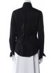 Gianfranco Ferre Long Sleeve Button-Up Top