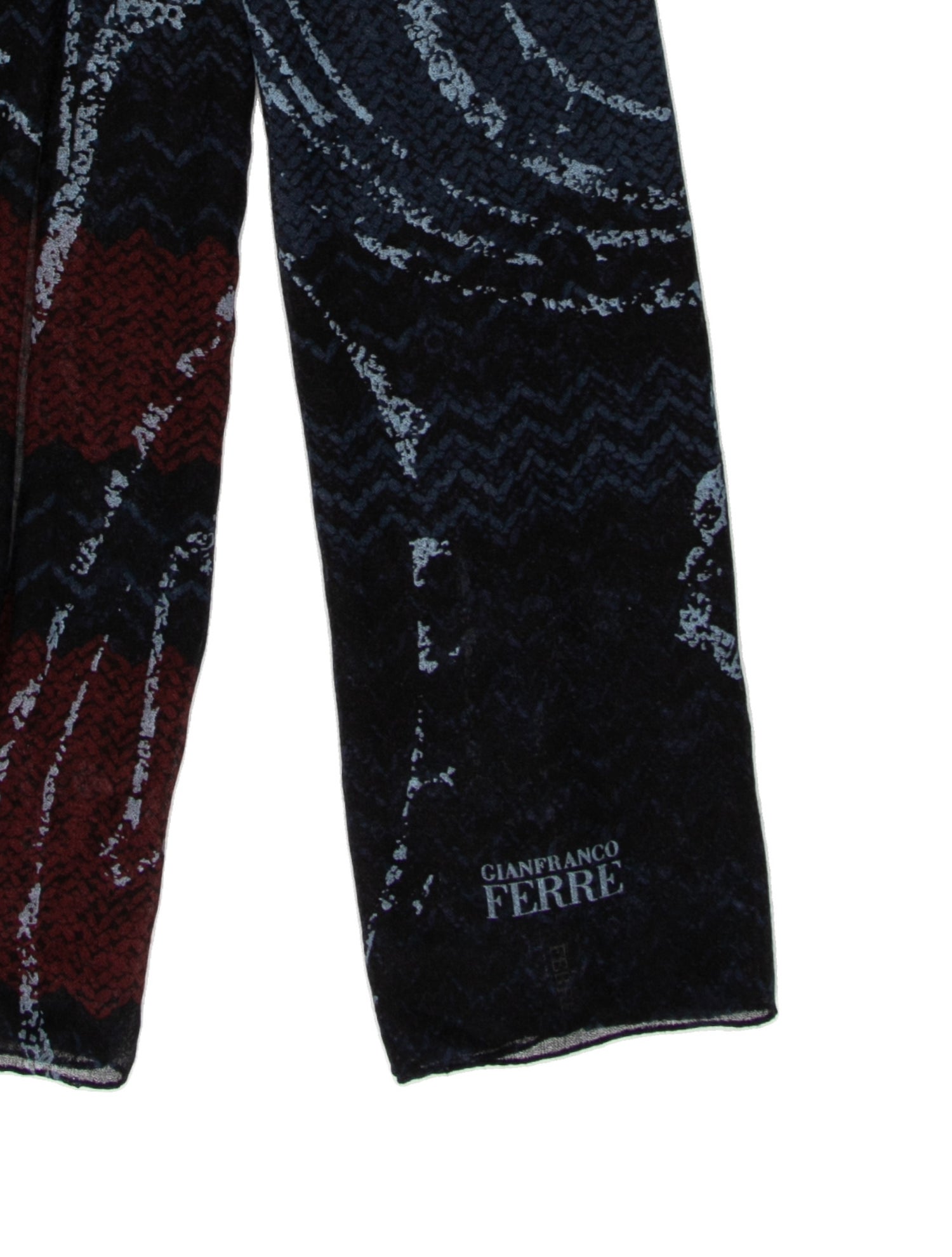 Gianfranco Ferre Silk Printed Scarf