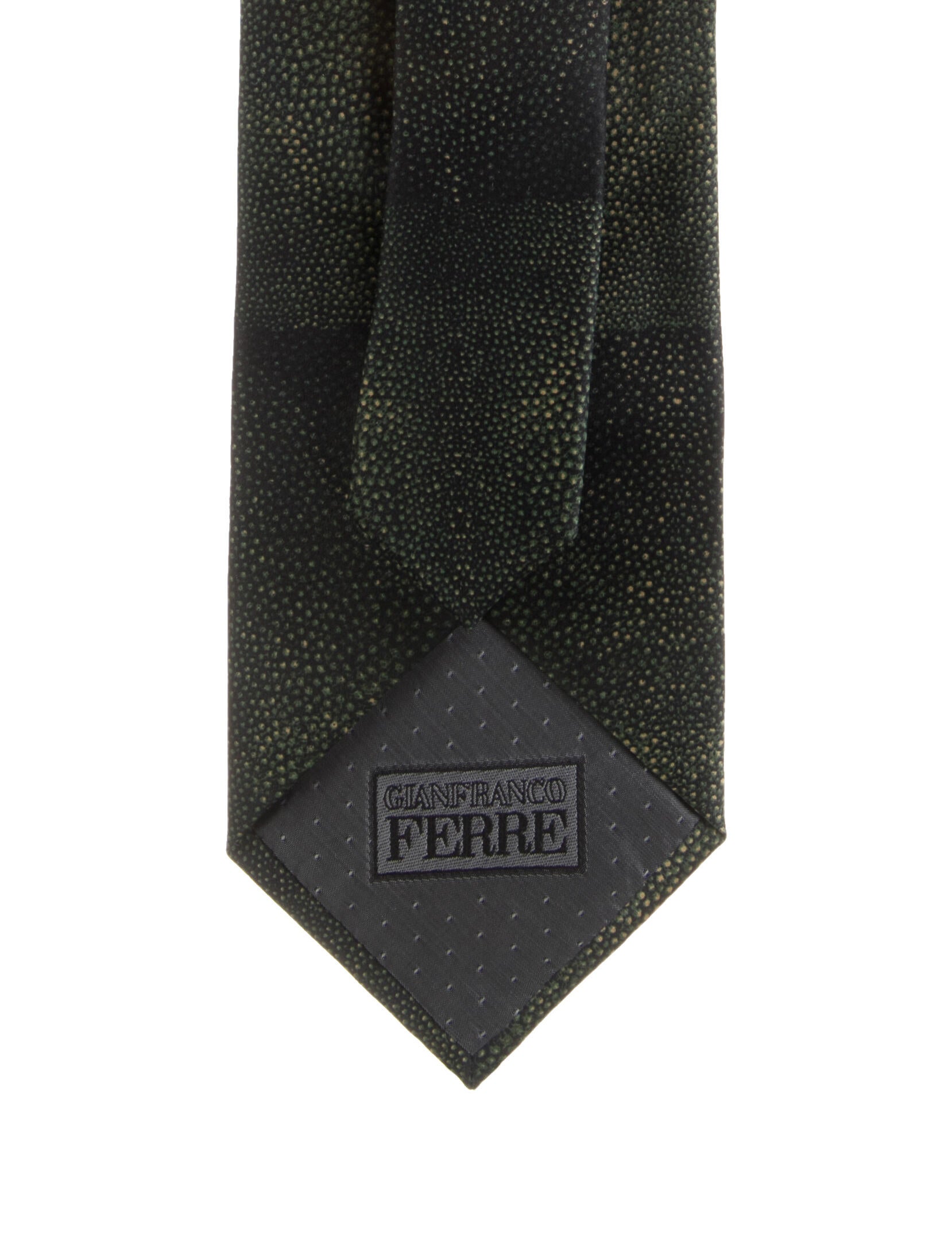 Gianfranco Ferre Animal Print Silk Tie