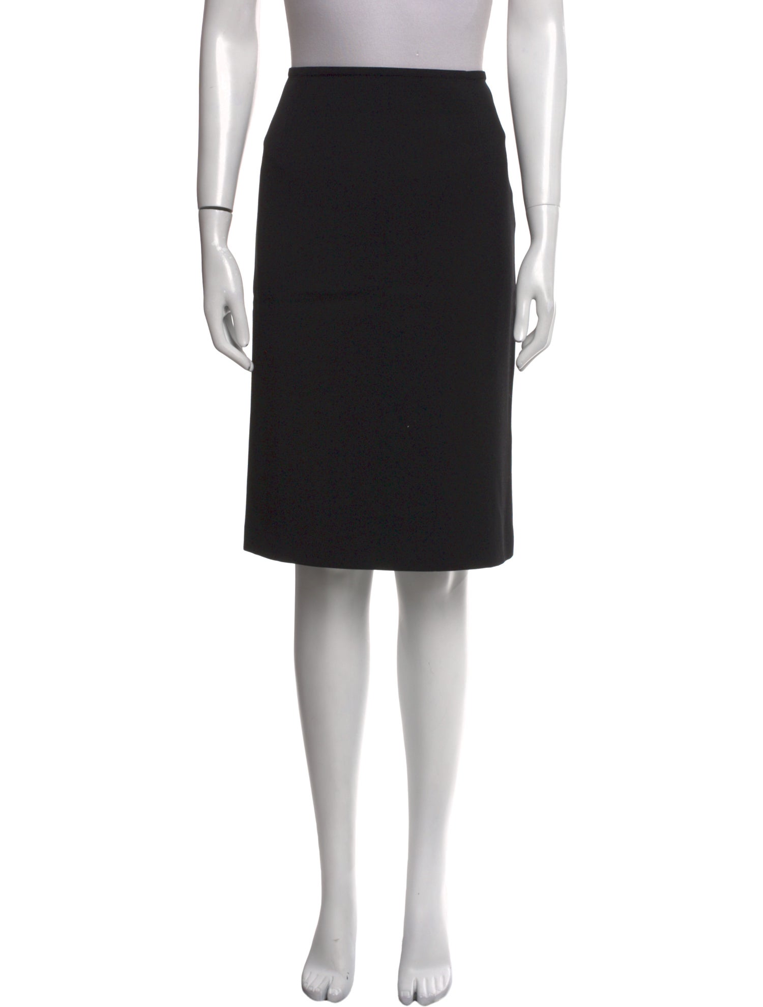 Gianfranco Ferre Virgin Wool Knee-Length Skirt
