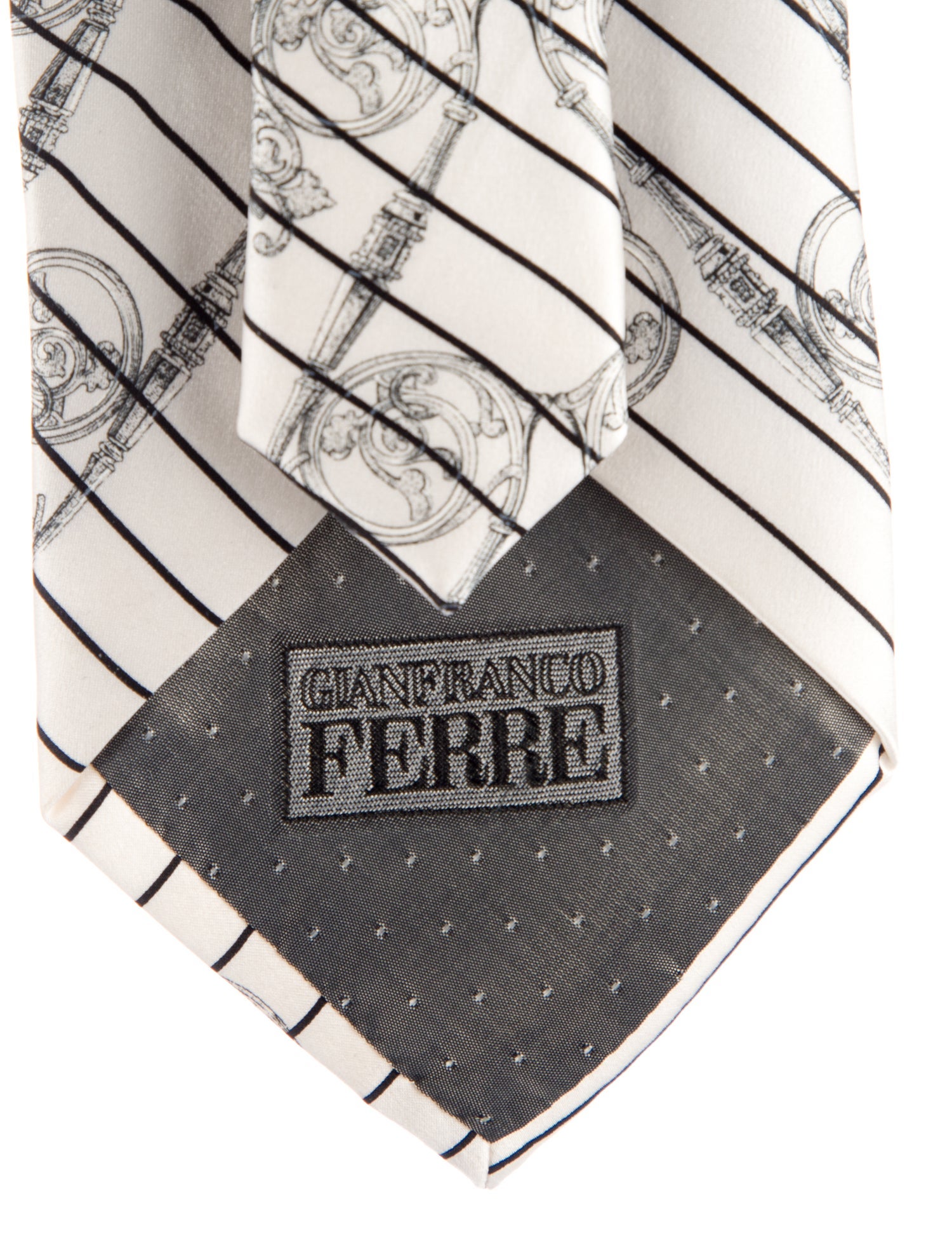 Gianfranco Ferre pattern print ties