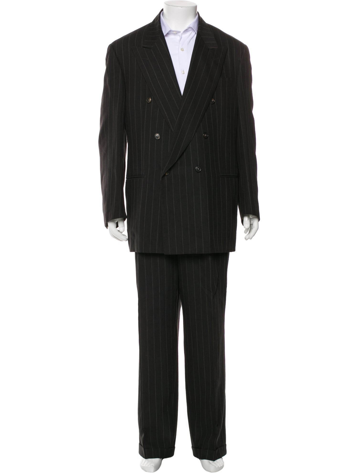 Gianfranco Ferre Striped Two-Piece Suit