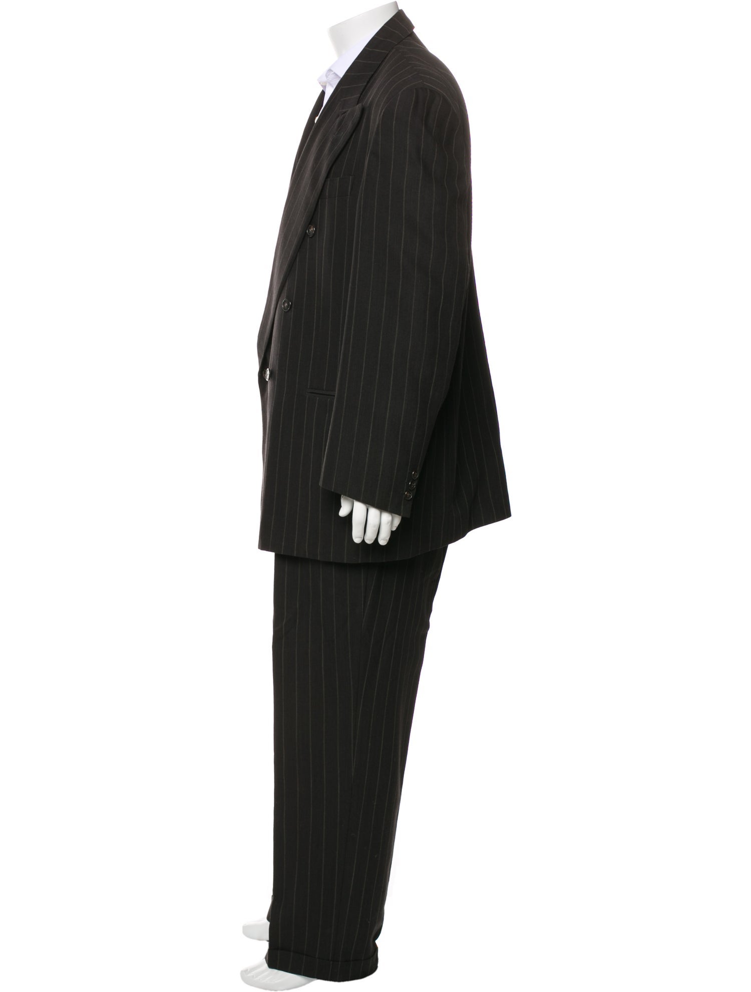 Gianfranco Ferre Striped Two-Piece Suit
