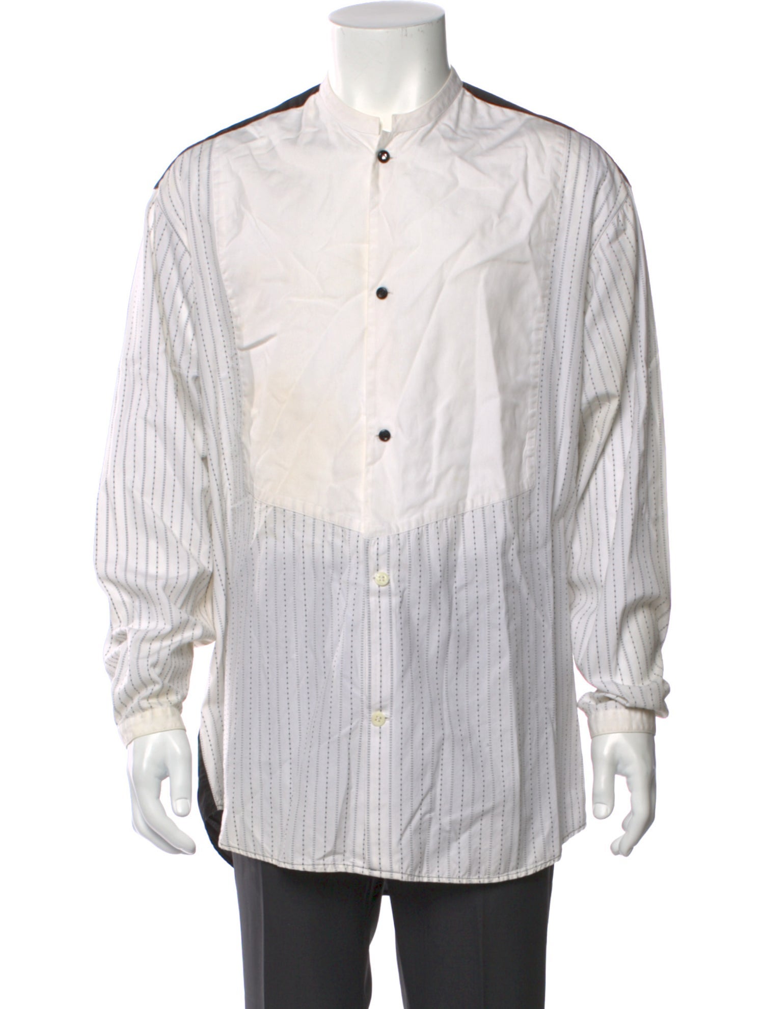 Gianfranco Ferre Striped Long Sleeve Shirt