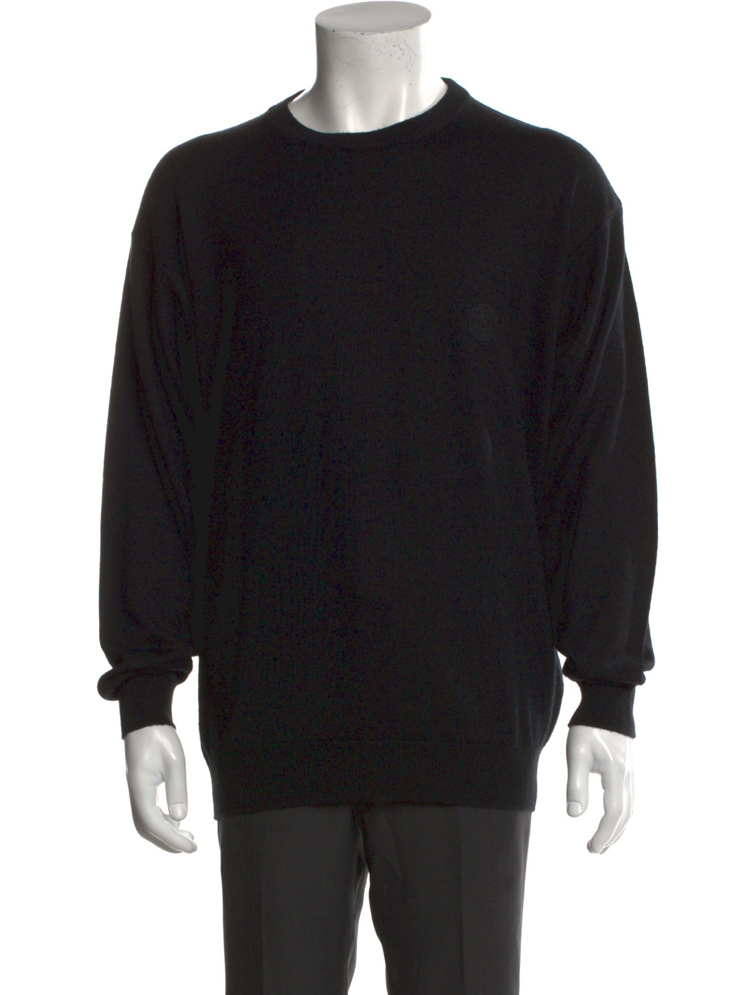 Gianfranco Ferre Crew Neck Long Sleeve Pullover