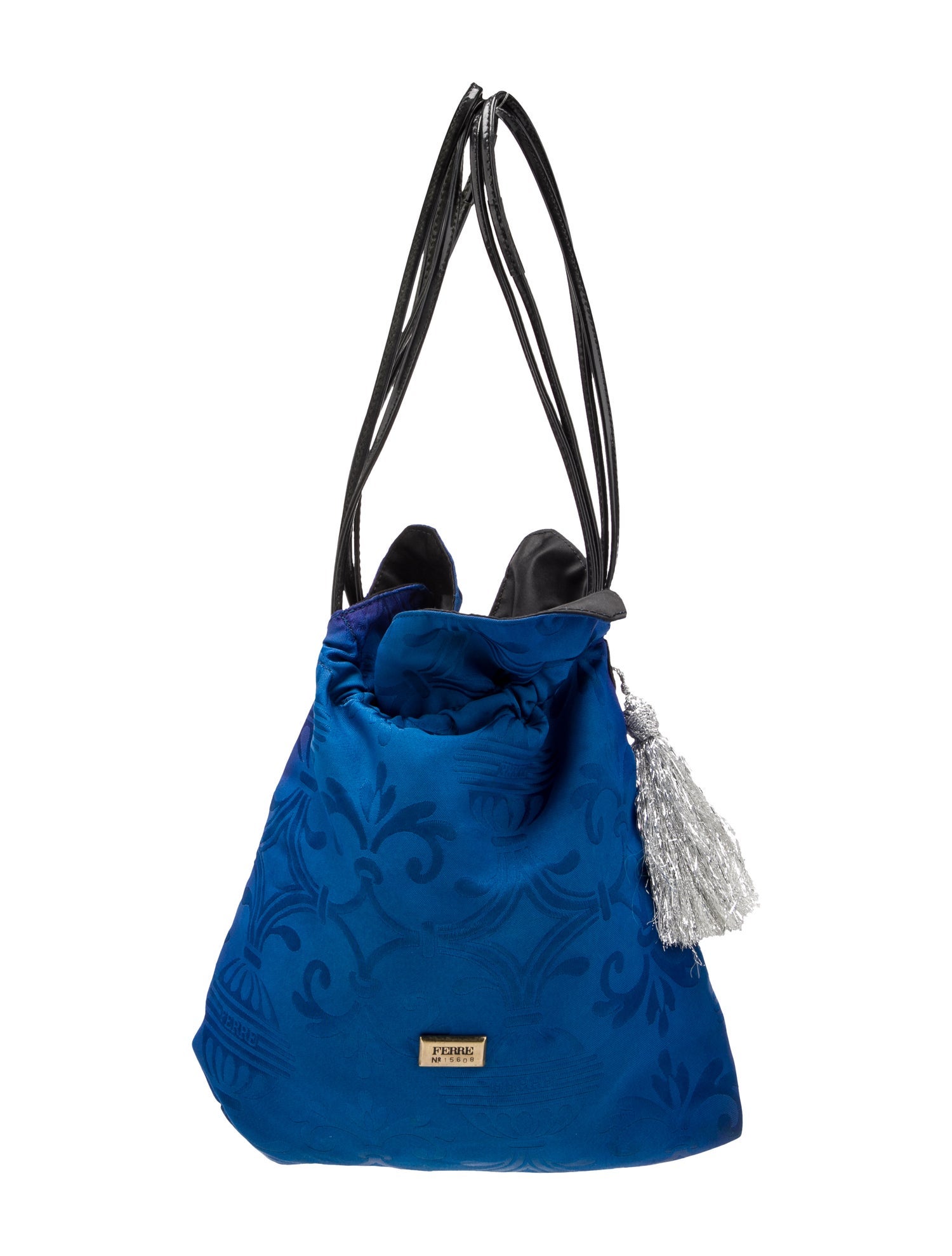 Gianfranco Ferre Satin Bucket Bag