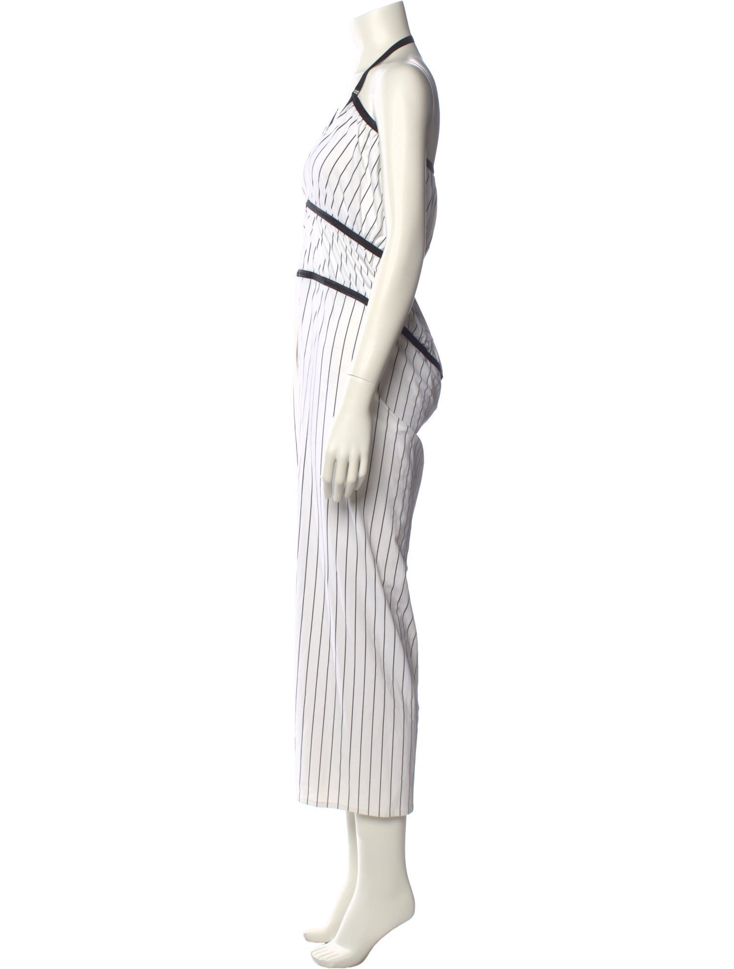 Gianfranco Ferre Striped Long Dress