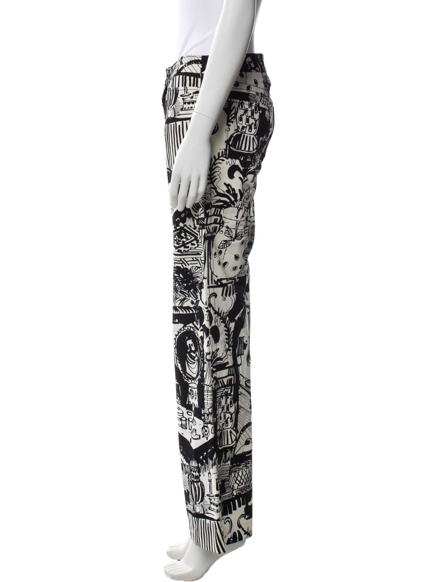Gianfranco Ferre Vintage Wide Leg Pants