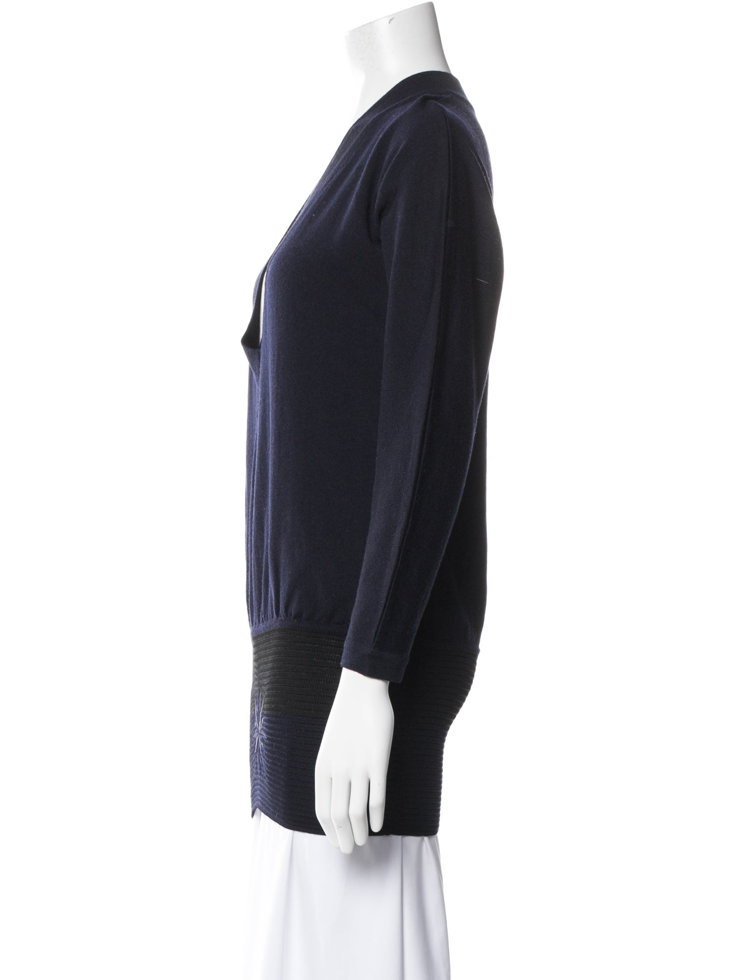 Gianfranco Ferre Wool Floral Print Sweater