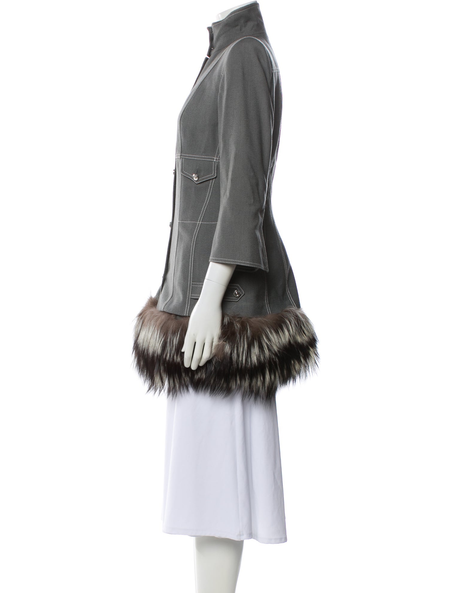 Gianfranco Ferre Vintage 2000's Fur Coat