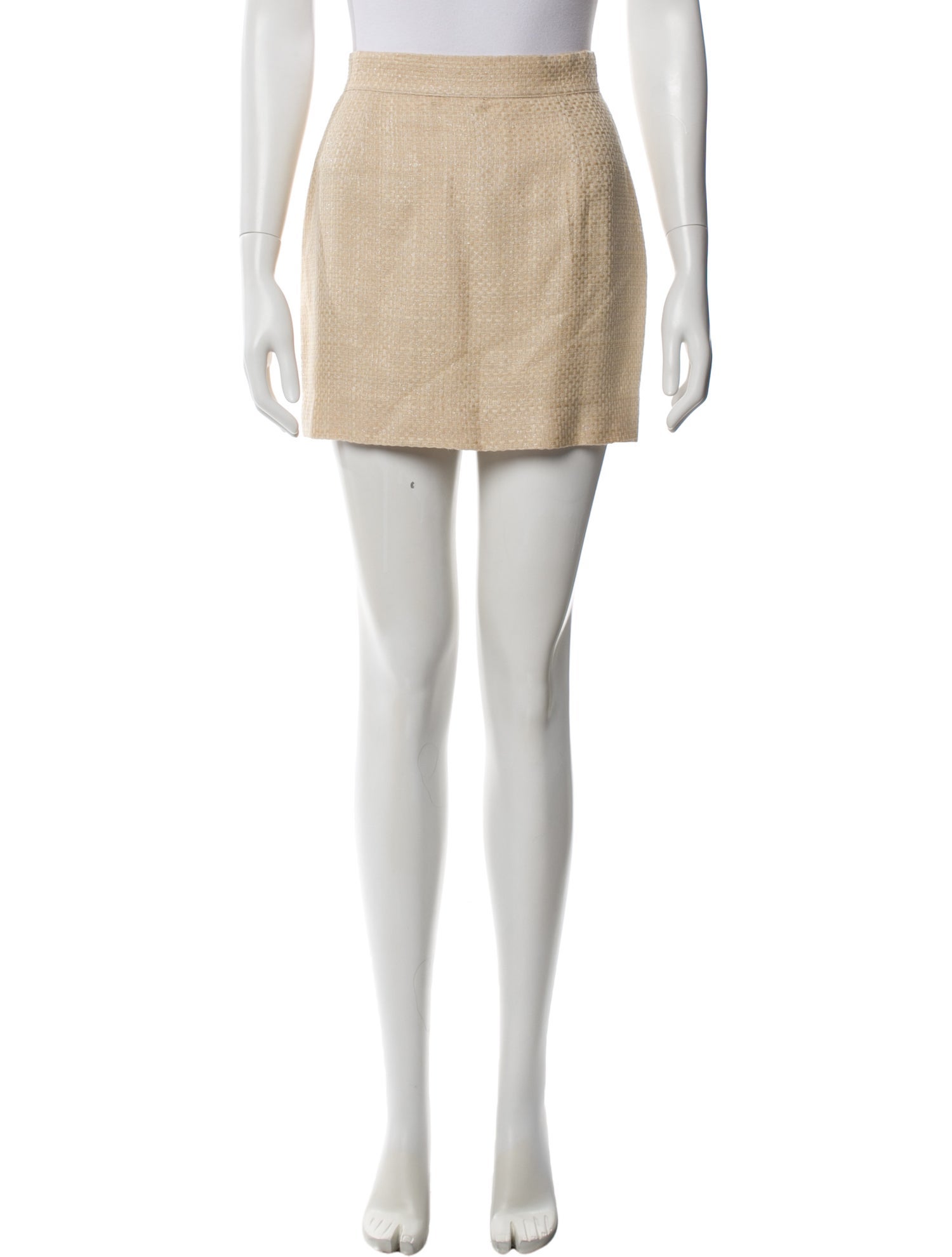 Gianfranco Ferre Silk Mini Skirt